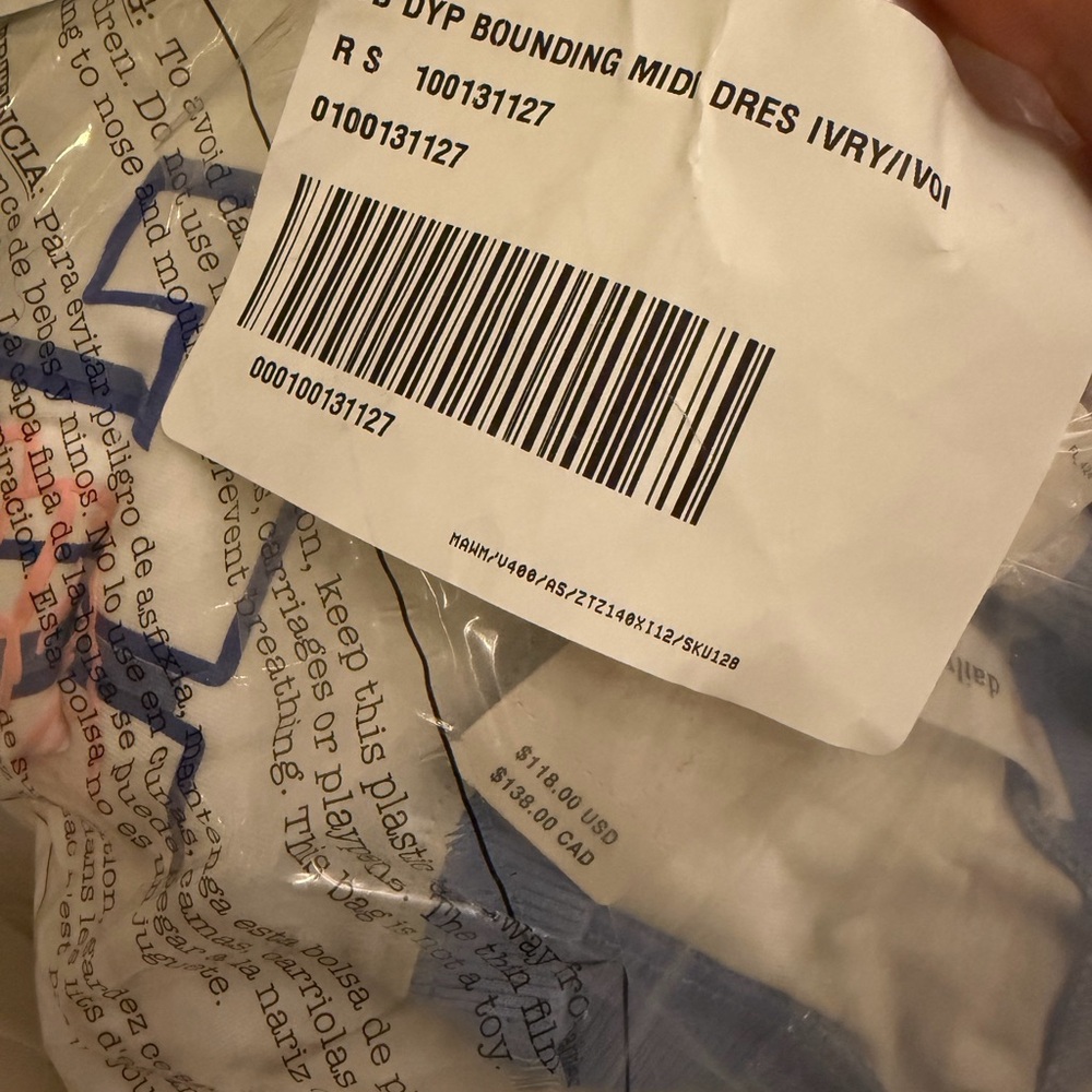 NWT Anthropologie Daily Practice Varsity Sleeveless Midi Tank Dress - Picture 3 of 6